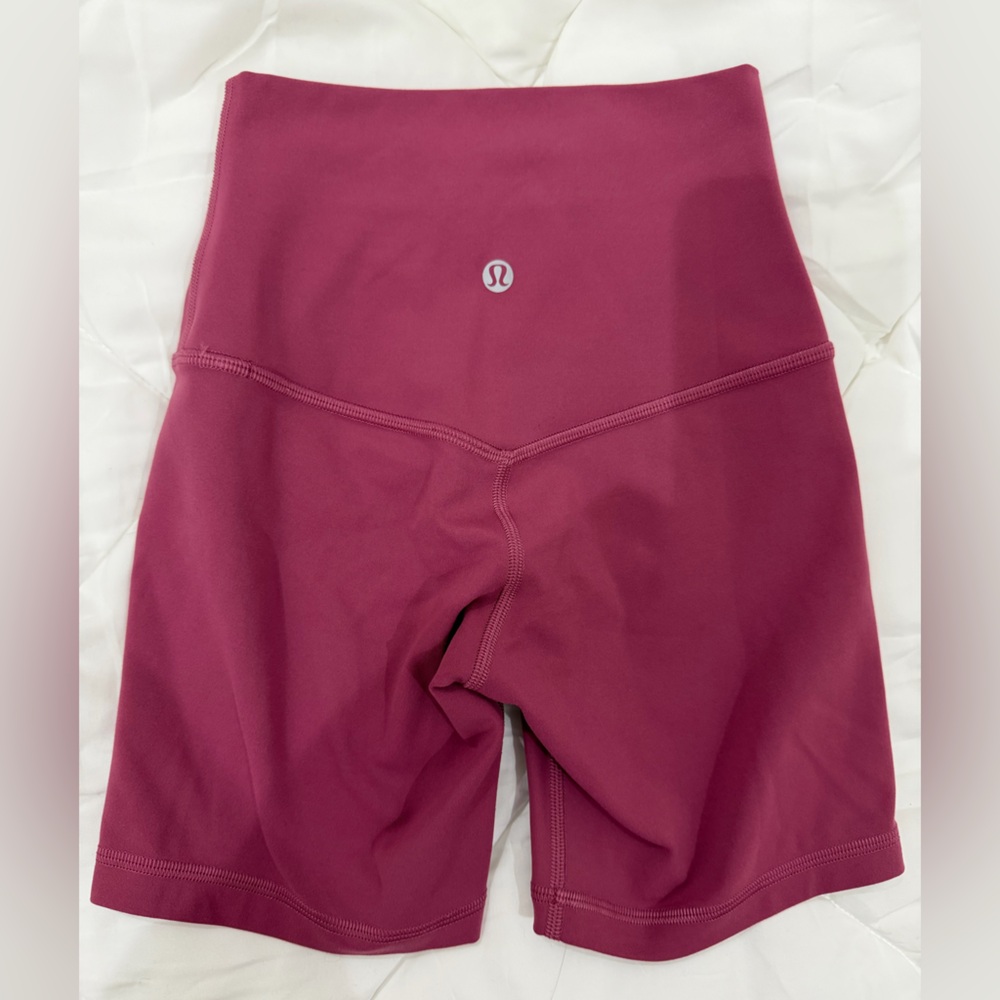 lululemon athletica Align size 0 Women's Plum Bike Shorts